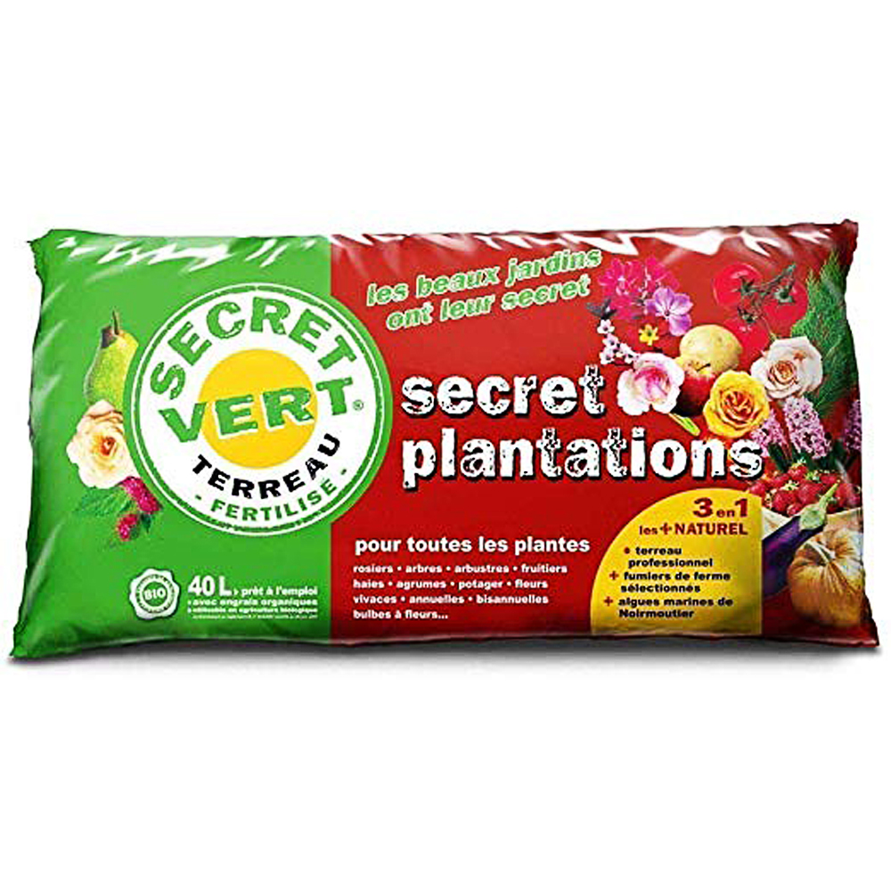 Secret plantations 20l utilisable en culture biologique