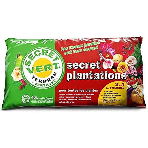[SPL] Secret plantations 40l utilisable en culture biologique